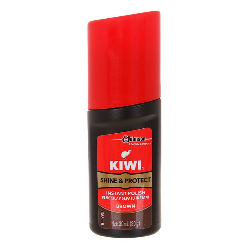 Kiwi Xi bóng nước đánh giầy Màu Nâu 30ml