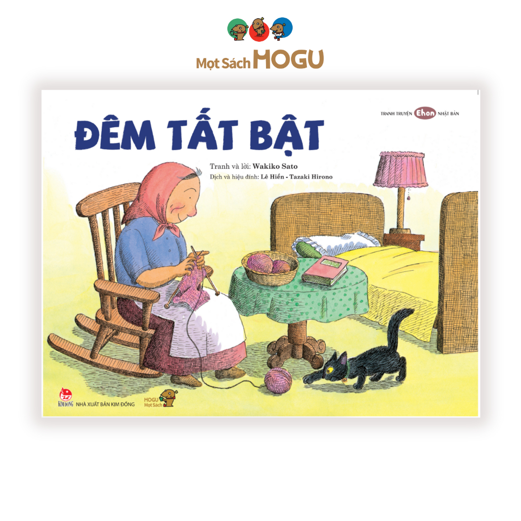Tranh truyện - Phát triển tư duy cho bé từ 3 tuổi - Đêm tất bật (Sách Ehon)