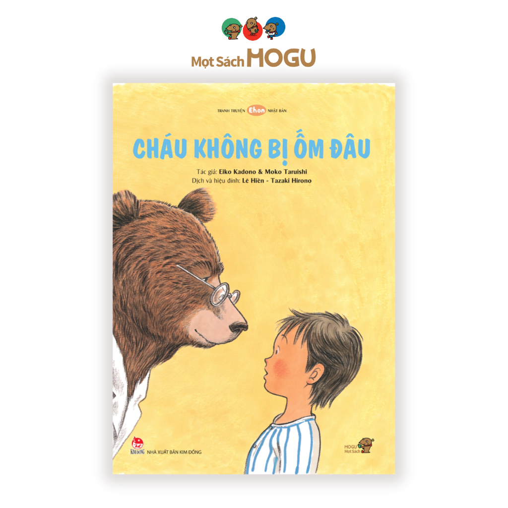 Tranh truyện - Phát triển tư duy cho bé từ 3 tuổi - Cháu không bị ốm đâu