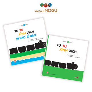 Sách Kích thích thính giác âm thanh cho bé 0 3 tuổi - Bộ 2 cuốn Tu Tu Xình Xịch
