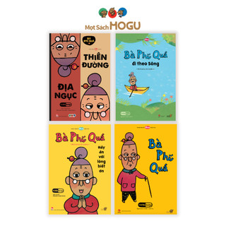 Sách cho bé từ 3 tuổi - phát triển tư duy bộ 4 cuốn bà phí quá