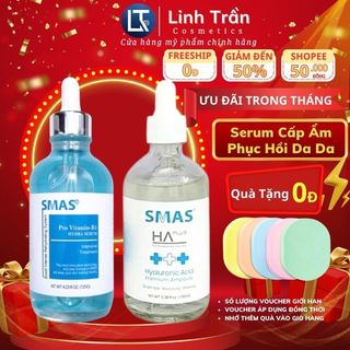 Serum HA B5 Smas, tinh chất cấp ẩm phục hồi da Smas Pro Vitamin B5 Hydra Serum