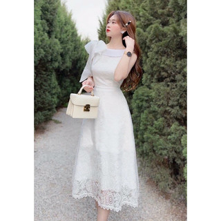 Đầm ren nữ nhẹ nhàng