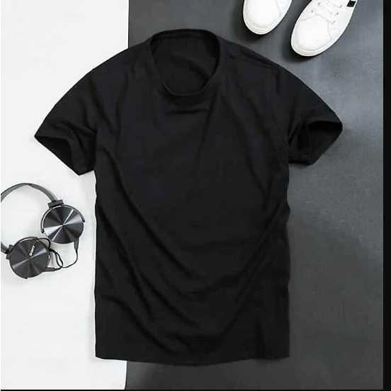 Áo Thun Trơn Basic Nam Nữ Đều Mặc Được  - ATT01 - Đen- size M