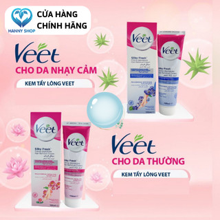 Kem Tẩy Lông Veet Pháp Silky Fresh Hair Removal Cream 100ml