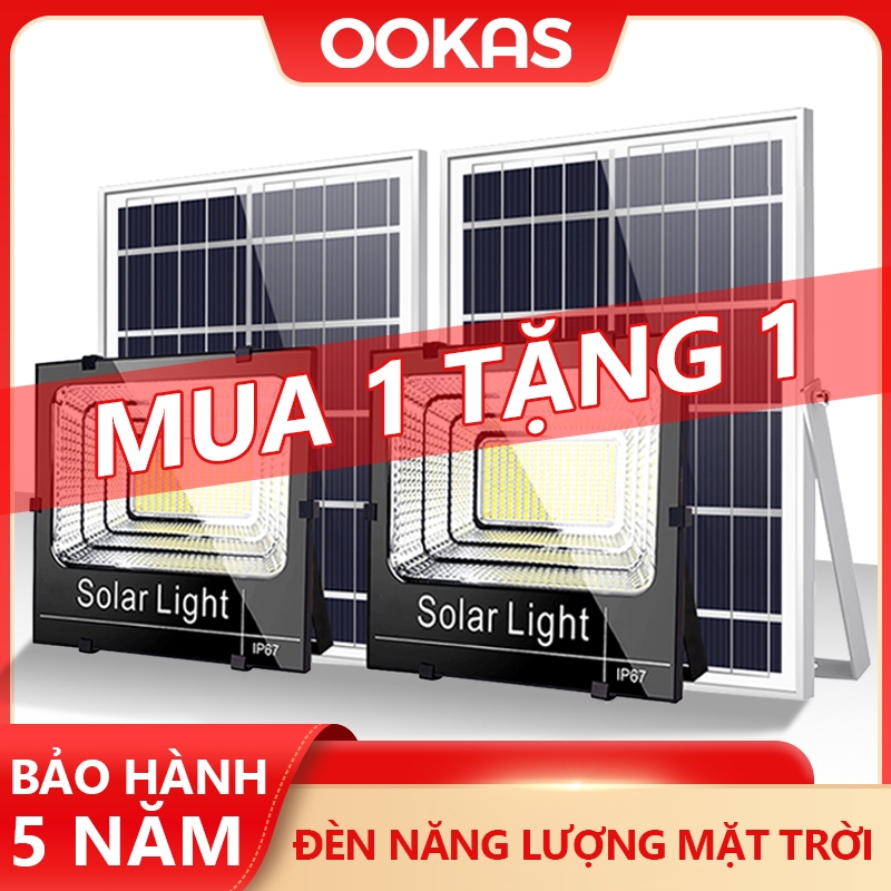 OOKAS đèn năng lượng mặt trời Đèn đường năng lượng mặt trời đèn led năng lượng mặt trời bóng đèn năng lượng mặt trời