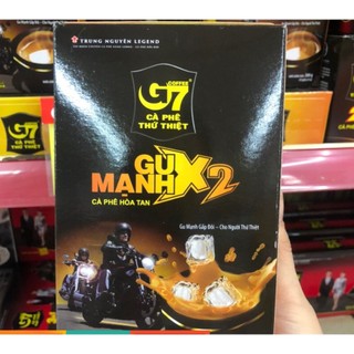Cà phê g7 gu mạnh x2 3in1 12 gói x 25g