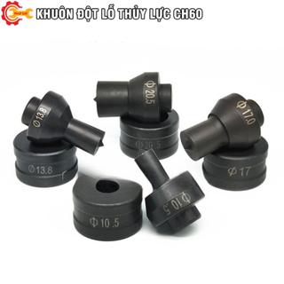 Khuôn Đột Lỗ Tròn Kim Loại Siêu Cứng Cho Máy Đột Lỗ Thủy Lực CH60