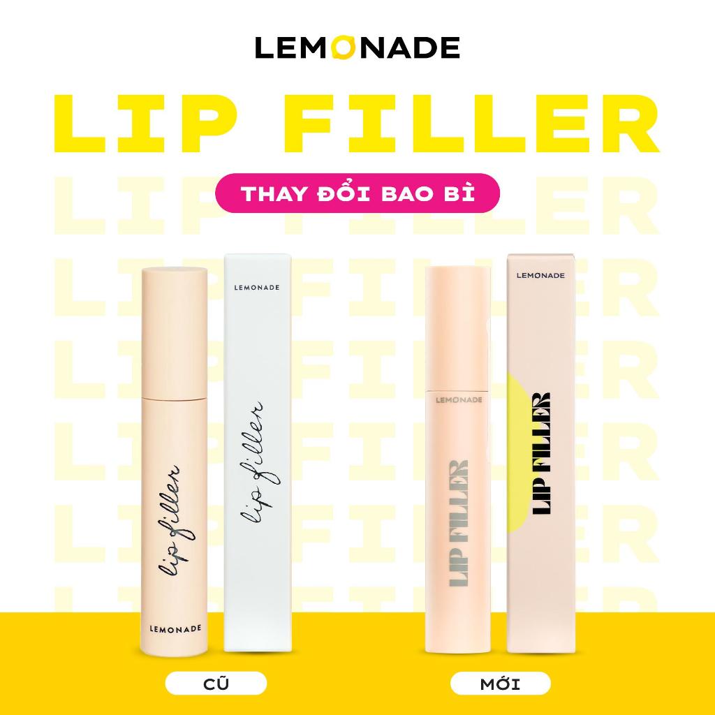 Combo 03 Son lót dưỡng đầy môi Lemonade Lip Filler (4.5gx3 cây)