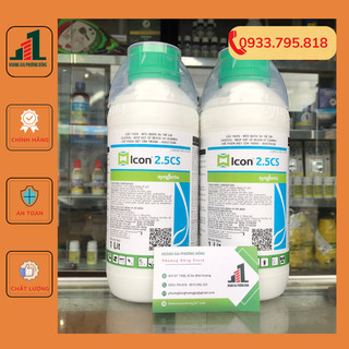 Icon 2.5CS chai 1 lít - thuốc diệt côn trùng