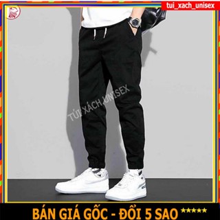 [Mã TUIXACH30 giảm 30K đơn 49K] Quần Jogger Kaki Nam Dài Cao Cấp Cạp Chun Bo Gấu Chuẩn Hàng Xuất, Quần Kaki Jogger Nam