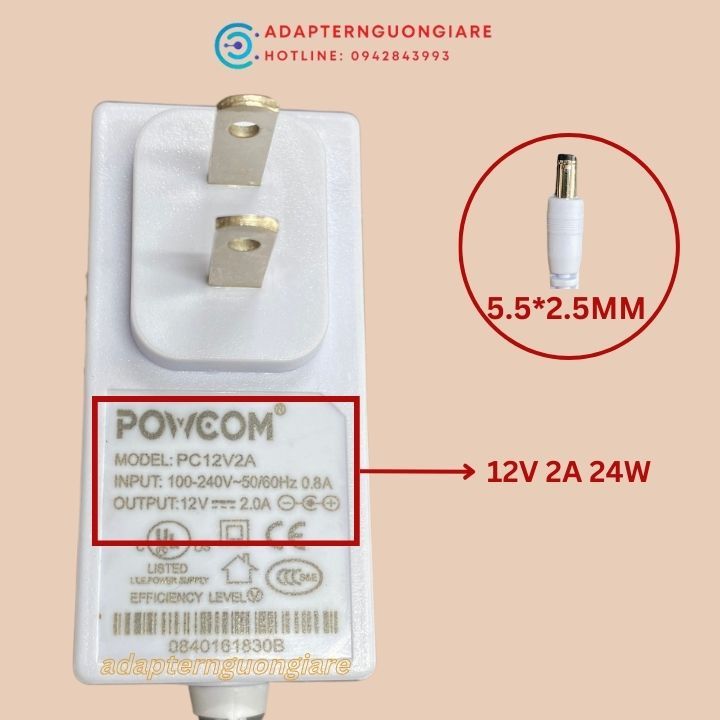 Adapter nguồn máy in Brother PT-D400 PT-E300 PT-E500 PT-E550W PT-H300