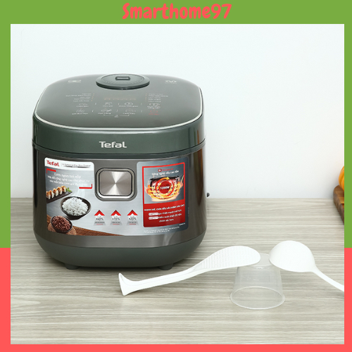 Nồi cơm cao tần Tefal 1.8 lít RK818A68 , Công suất 1200W, Bảo hành 12 tháng - Smarthome97