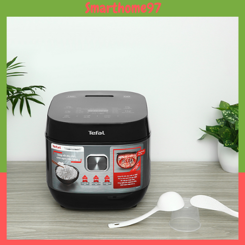 Nồi cơm điện tử Tefal 1.8 lít Delirice Plus RK776B68 , 750W, Bảo hành 12 tháng - Smarthome97