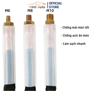 Chổi tẩy mối hàn inox ren - Dùng cho máy tẩy mối hàn - Giúp mối hàn sáng bóng hơn
