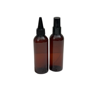 Chai nhựa trong loại 1 -100ml,pet chai nhựa thân trong nắp đen,combo 10 chai