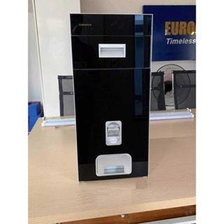 Thùng Gạo EUROGOLD - GB300B - Với mặt gương đen sáng bóng sang trọng -  tối ưu không gian bếp - Hàng