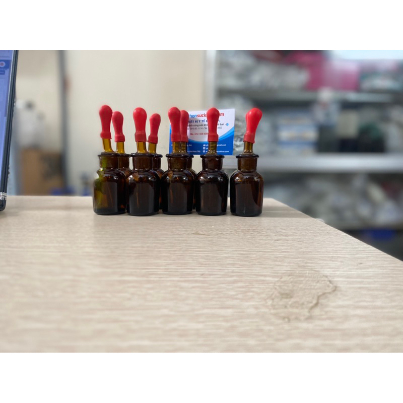 Lọ cônng tơ hút,lọ nút mài màu trắng,màu nâu 30ml,60ml,125ml,250ml,500ml dùng trong phòng thí nghiệm