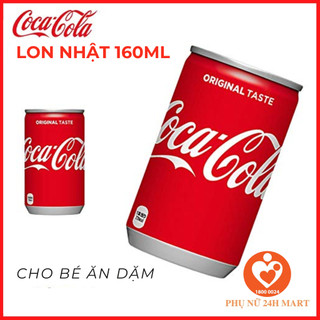 Nước ngọt Coca cola Nhật Bản giải khát phiên bản nhí 160ml date T3/2025