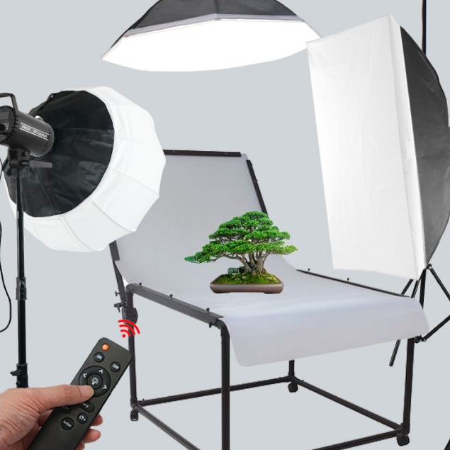 ĐÈN LED QUAY PHIM LIVESTREAM STUDIO KY-BK 400IIII 120W