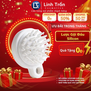 Lược gội đầu silicon massage