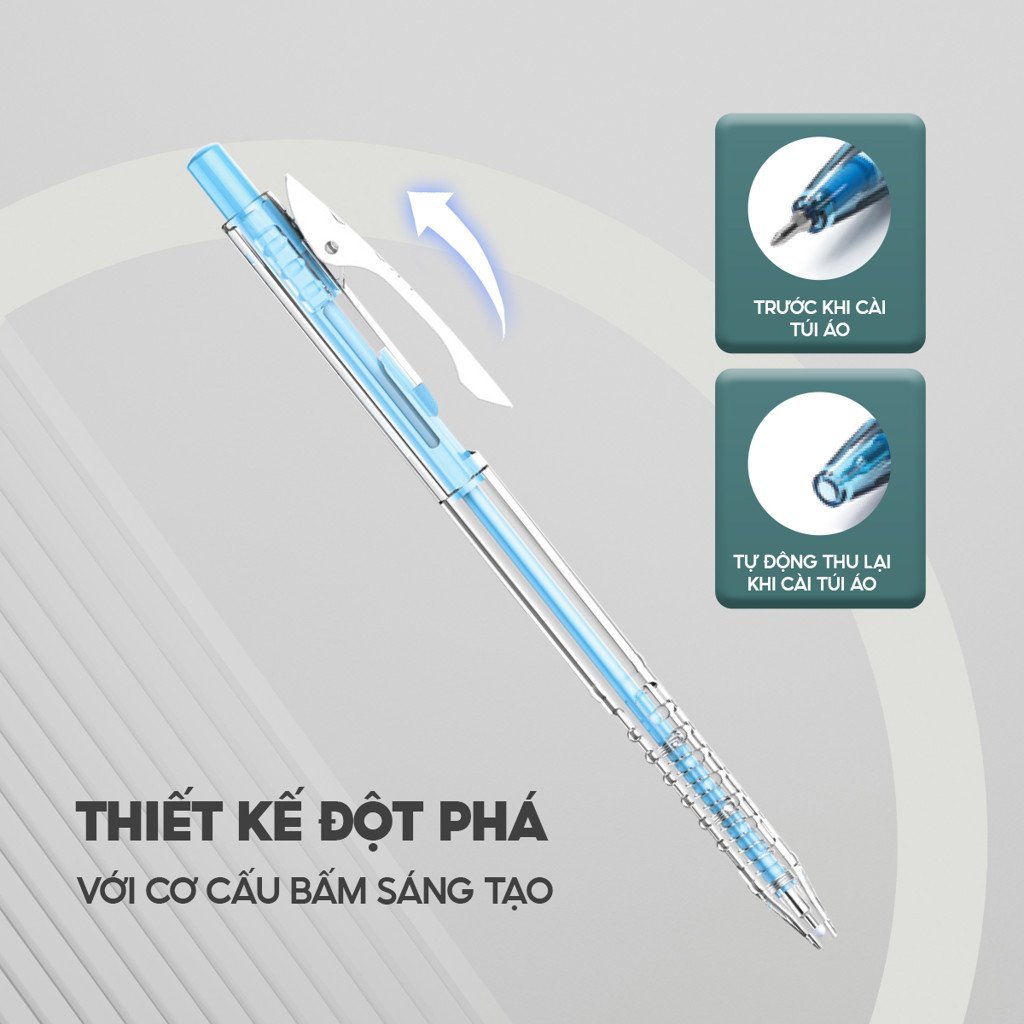 Bút Bi TL105 Ngòi 0.5mm  Thiên Long Camshop