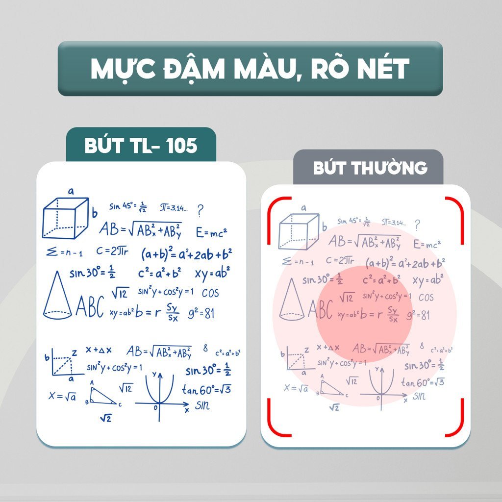 Bút Bi TL105 Ngòi 0.5mm  Thiên Long Camshop