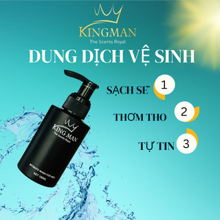 Dung dịch vệ sinh vùng kín nam 100ml kingman