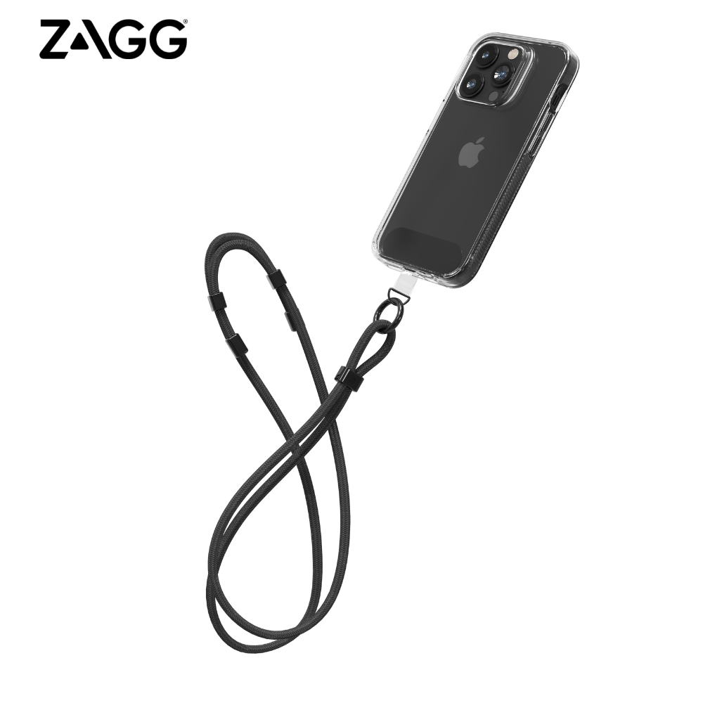 Dây đeo điện thoại Zagg - làm từ vật liệu tái chế - dây đeo điều chỉnh ngắn dài - hàng chính hãng