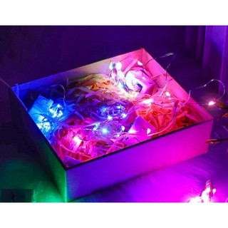 Đèn đom đóm dùng pin nhiều màu 1m 2m