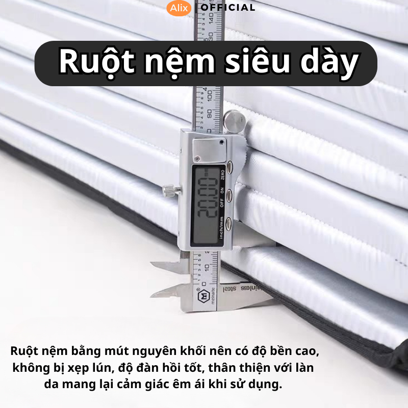 Đệm Ngủ Văn Phòng Alix Gấp Gọn Đa Năng Tiện Lợi
