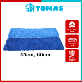 Tấm lau nhà công nghiệp TOMAS 45cm 60cm thay thế, Miếng lau nhà san hô