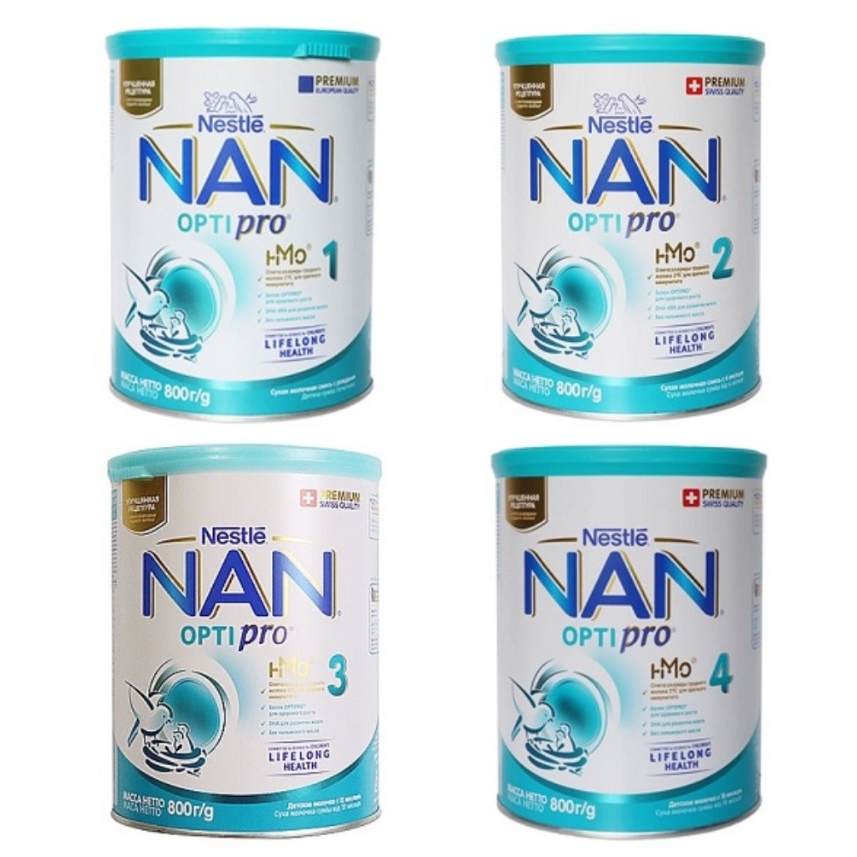 Sữa Nan Nga Optipro HMO số 1, 2, 3 800g