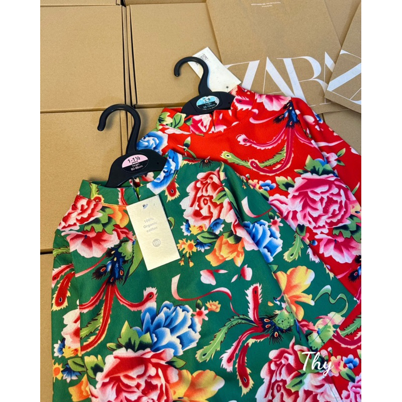 Áo dài Chăn Công cho bé