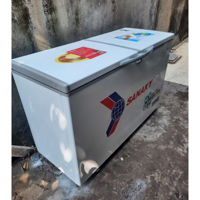 Thanh lý tủ đông Sanaky inverter 400 lít giá rẻ chỉ giao HCM, Long An, Bình Dương, Biên Hoà Đồng Nai chat trước khi đặt