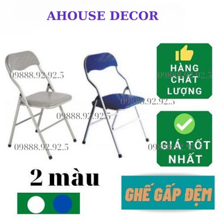 Ghế văn phòng gấp gọn bọc da khung sắt văn phòng - nhỏ gọn,dễ dàng vận chuyển
