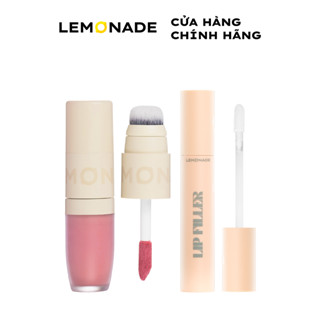 Combo Má kem mịn lì thuần chay Lemonade 8.5g và Son lót dưỡng đầy môi Lip Filler 4.5g