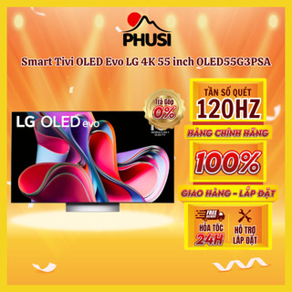 - - smart tivi oled evo lg 4k 55 inch oled55g3psa