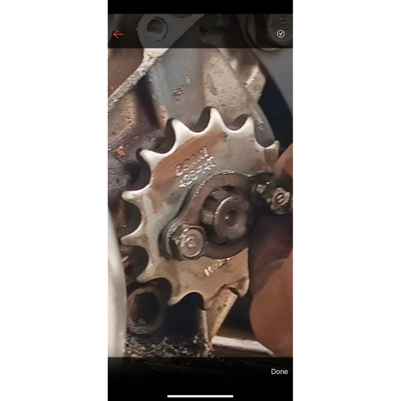 Nhông xích dĩa xe Suzuki Axelo 14-38,39