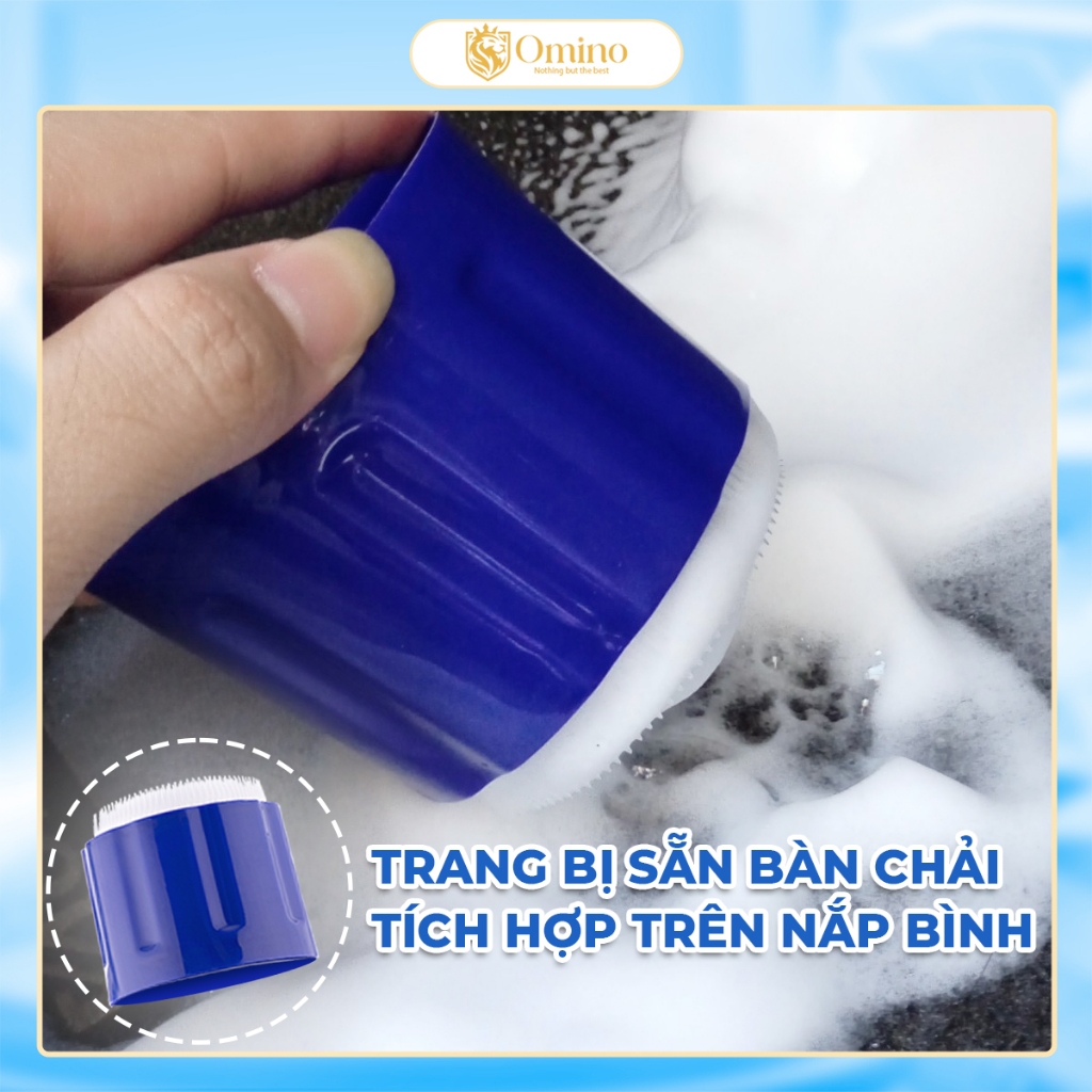 Combo 2 Xịt Bọt Đa Năng M002 OMINO Vệ Sinh Nội Thất 650ml - Ghế Da Ô Tô và Nội thất gia đình- Chính Hãng Omino Viet