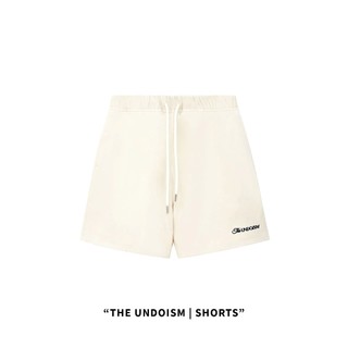Quần Shorts Undo The UISM Màu Cream - 100% cotton nỉ dày dặn