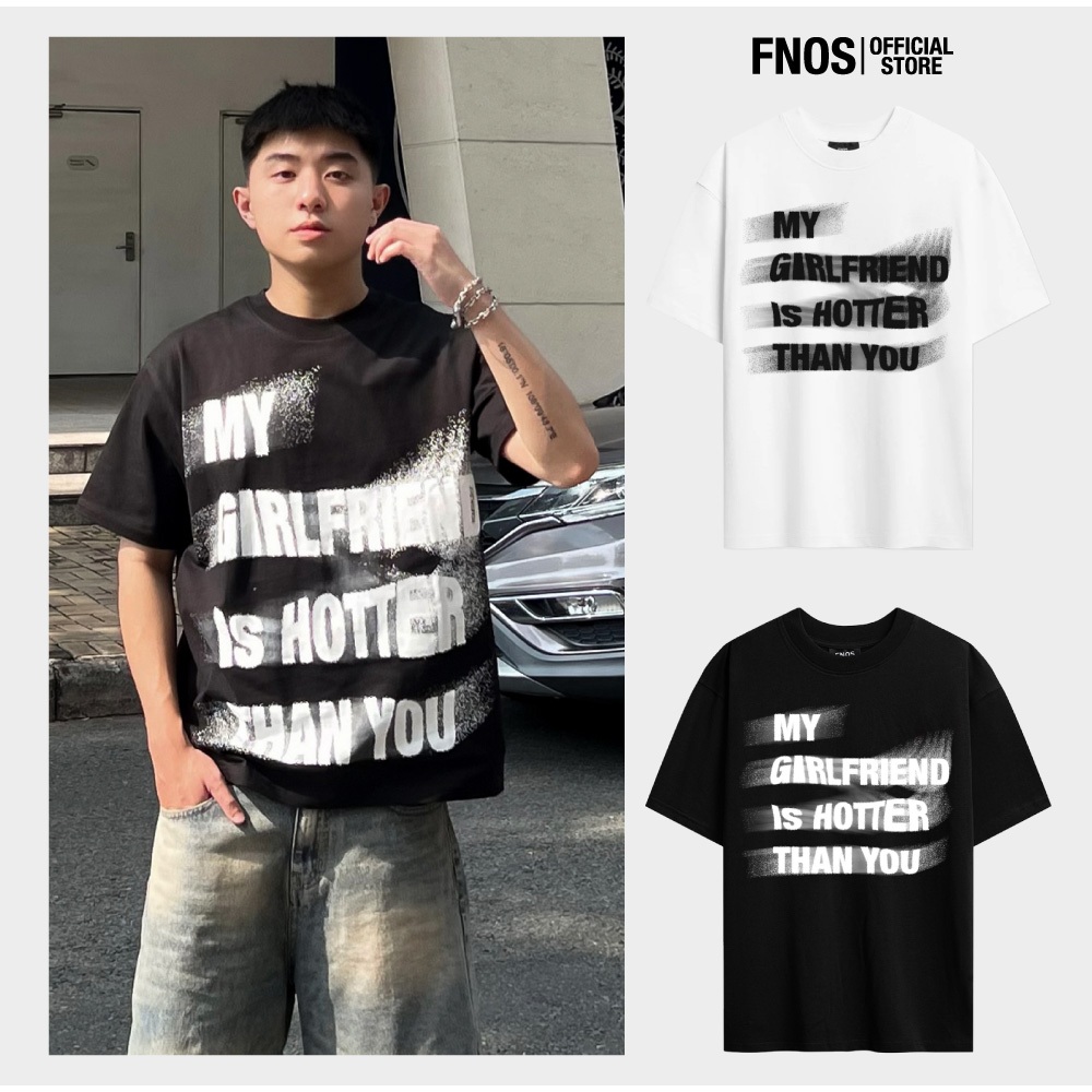 Áo Thun Unisex Form Overfit MY GIRLFRIEND TSG 100% Cotton - Local Brand Chính Hãng