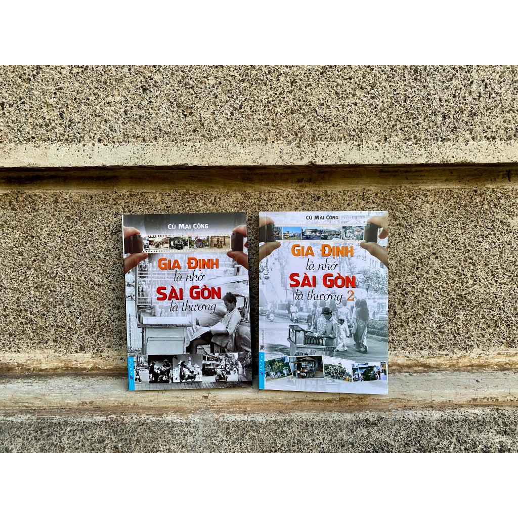 Sách - Combo Gia Định Là Nhớ Sài Gòn Là Thương Tập 1 + Tập 2 - First News
