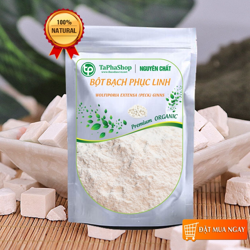 Bột bạch phục linh nguyên chất  - Tấn Phát