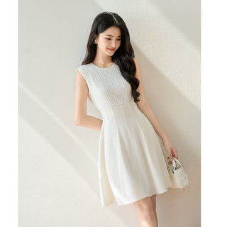 Olv - đầm glenda white dress
