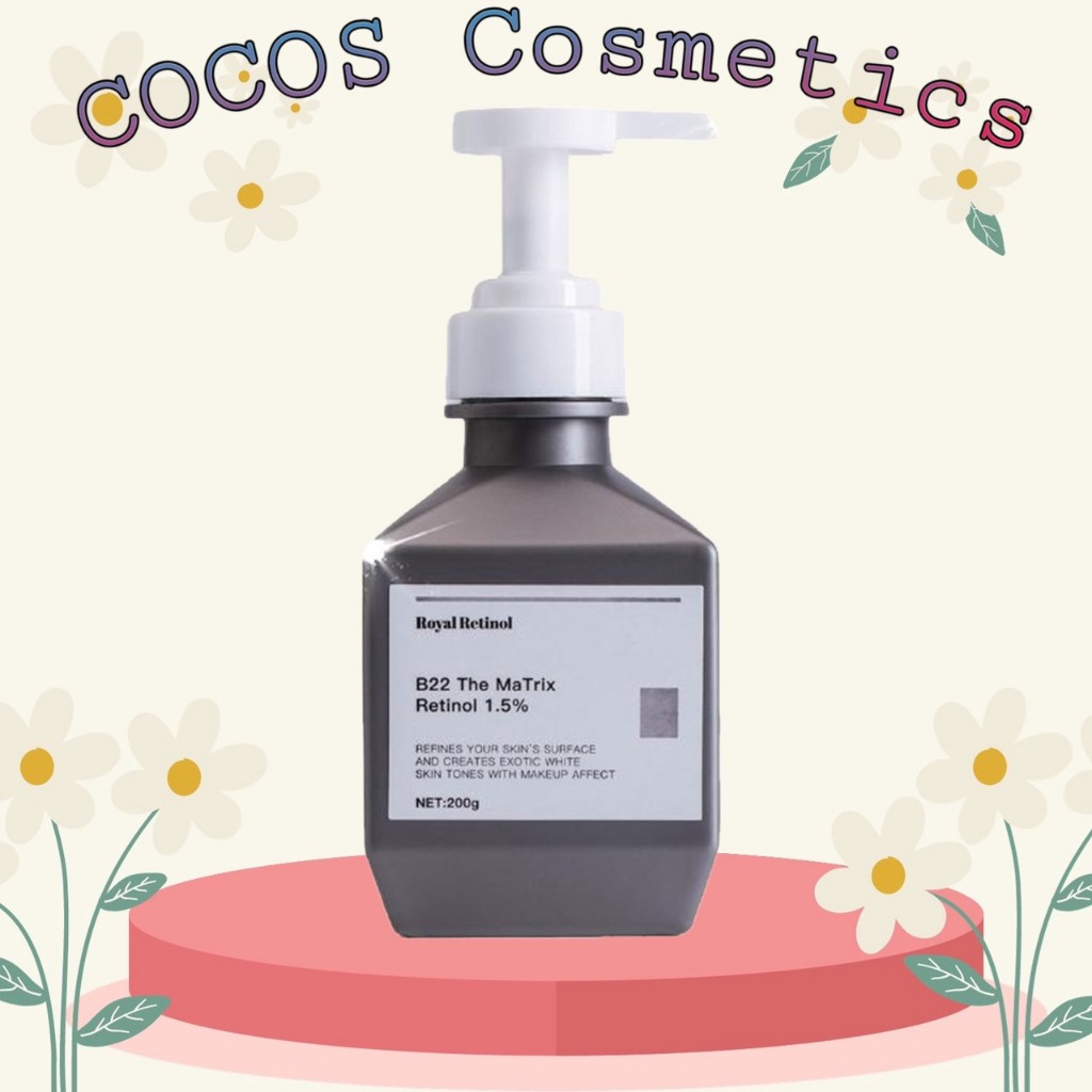 Royal Retinol B22 The Matrix - Kem Ủ Kích Trắng Body Retinol 1.5% (chai 200g) - COCOS.cosmetics