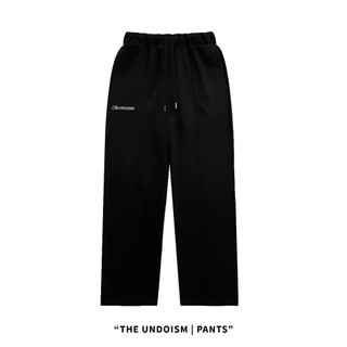 Quần Ống Suống Undo The UISM Màu Đen - 100% cotton nỉ dày dặn