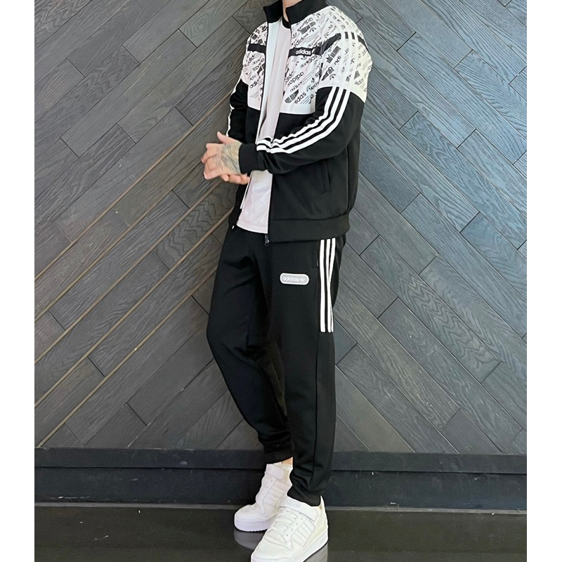 Bộ Adidas ReTro Bộ Adidas Nam Nữ Vải Umi Dày Co Giãn Khóa Chống Nước Bộ Das Retro 2 Lớp Hàng Quảng Châu