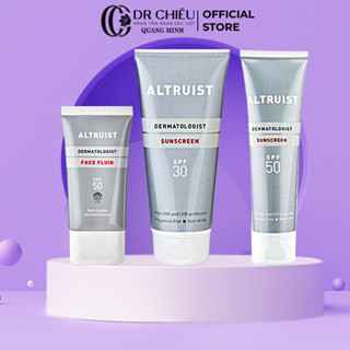 Kem Chống Nắng Cấp Ẩm, Bảo Vệ Da Khỏi Các Tia UVA/UVB Altruist Dermatologist 50ml/100ml/200ml