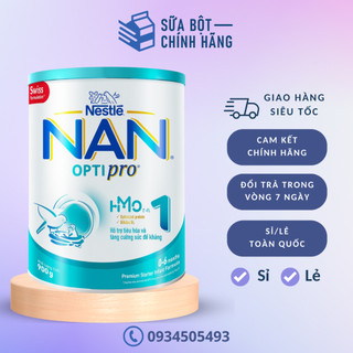 Sữa bột nestlé nan optipro plus số 1, 2, 3, 4, 800g/lon với 5hmo,